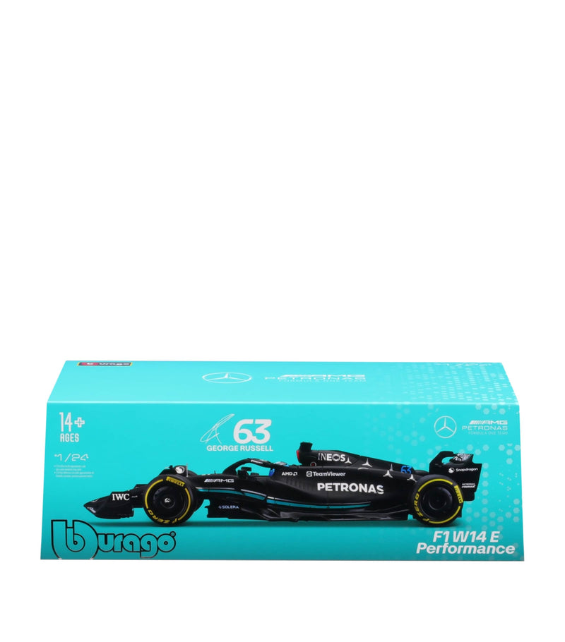 Bburago F1 W14 model with helmet 1:24 scale - British product