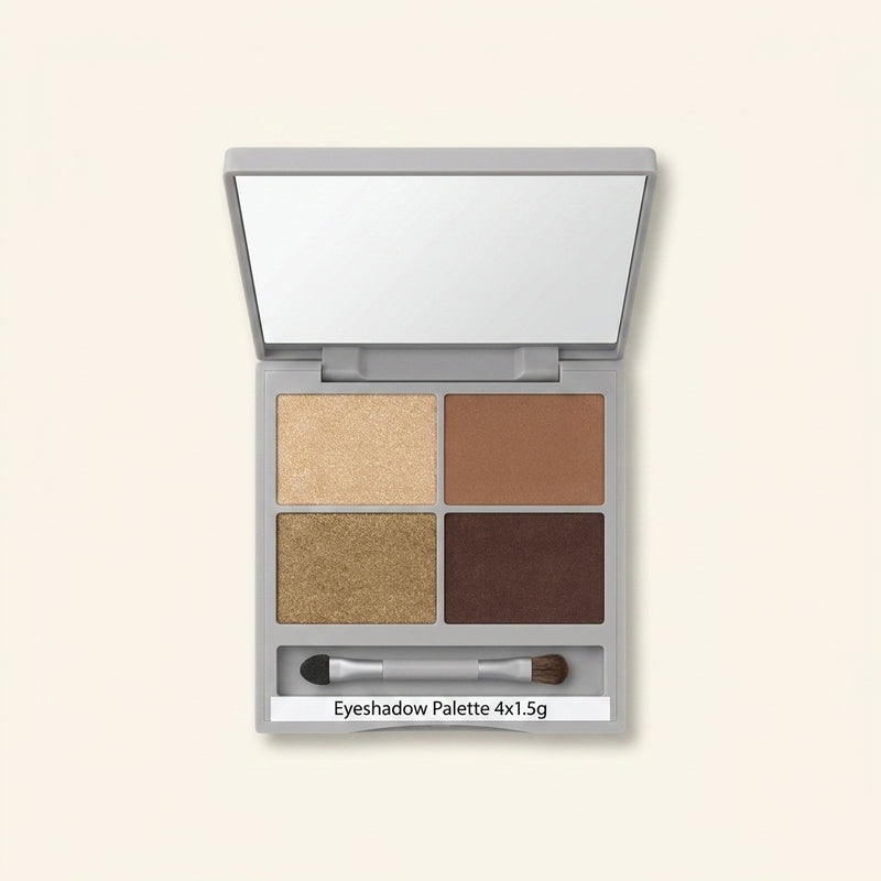 No7 Pro Artist eyeshadow palette Khaki 7.68g (British brand)
