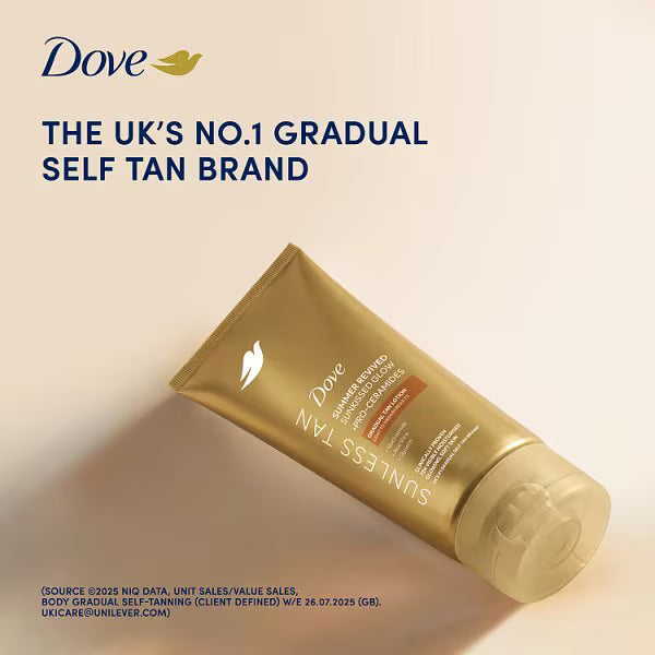 Dove Summer Revived Gradual Self-Tan 75 ml - British product