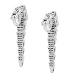 Bvlgari Serpenti Viper drop earrings, UK version