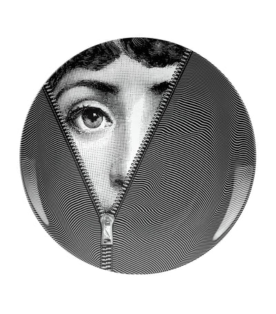 Harrods Fornasetti Tema e Variazioni No. 401 Wall Plate 26cm- Buy online at McGrocer
