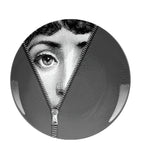 Fornasetti wall plate Tema e Variazioni 26cm, UK version