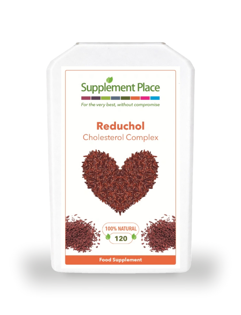 Supplement Place Reduchol red yeast rice CoQ10 120 capsules (British brand)