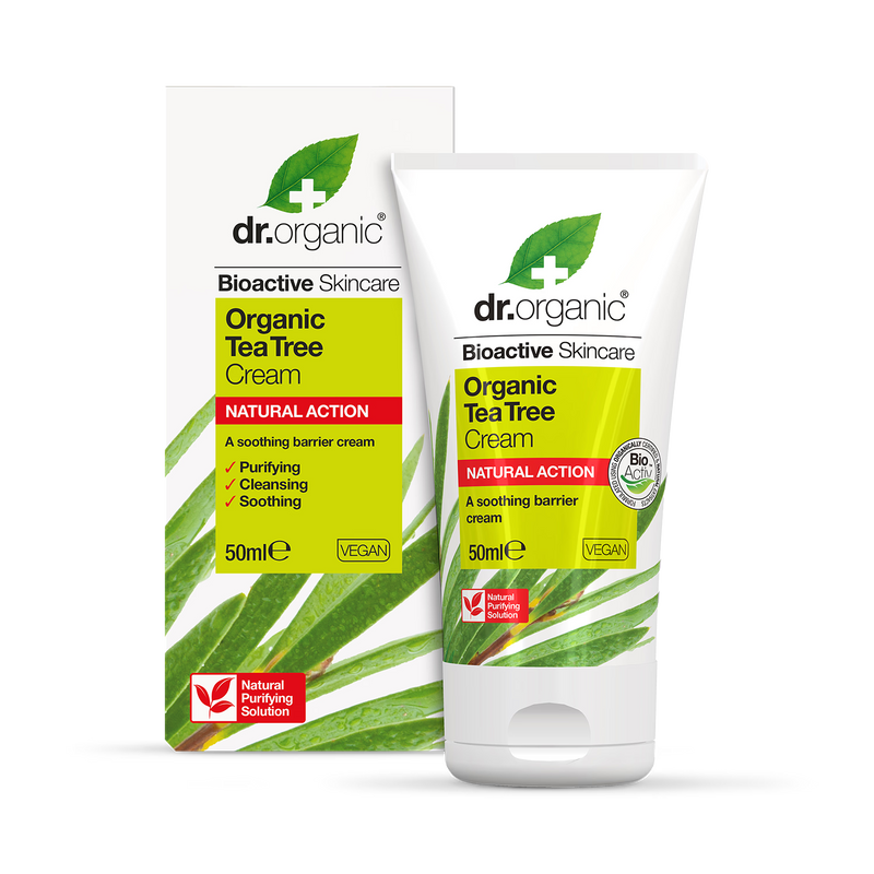 Dr Organic Tea Tree Cream 50ml - British product