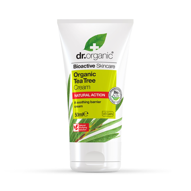 Dr Organic Tea Tree Cream 50ml - British product