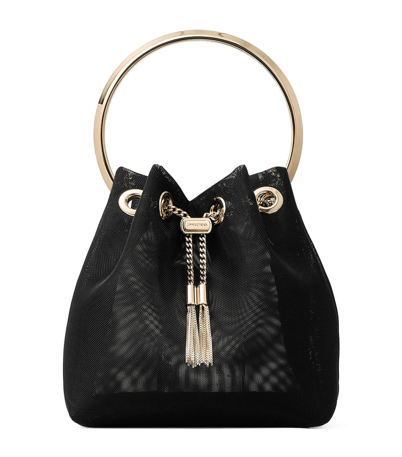 Jimmy Choo mesh Bon Bon top-handle bag (British brand)