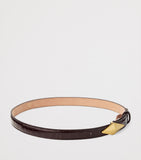 Jimmy Choo leather diamond clasp belt, UK version