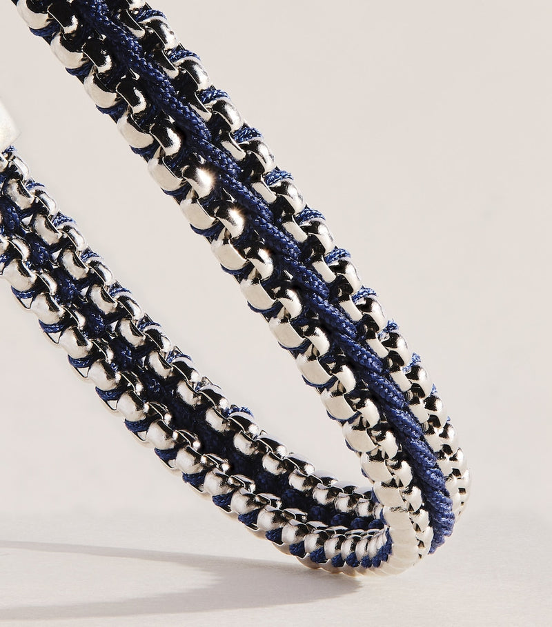 Tateossian sterling silver Tris bracelet - British product