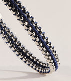 Tateossian sterling silver Tris bracelet - British product