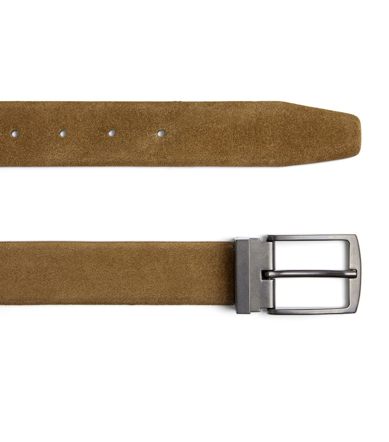 Giorgio Armani reversible belt strap in suede and leather (British brand)