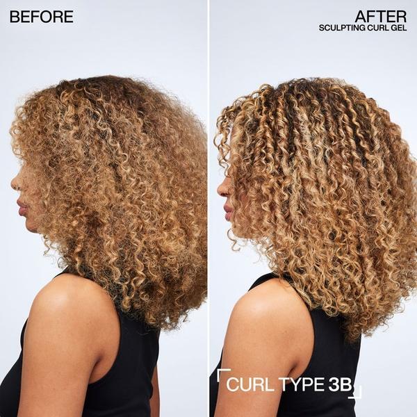 Redken Sculpting Curl Gel Duo curly hair, imported from the UK