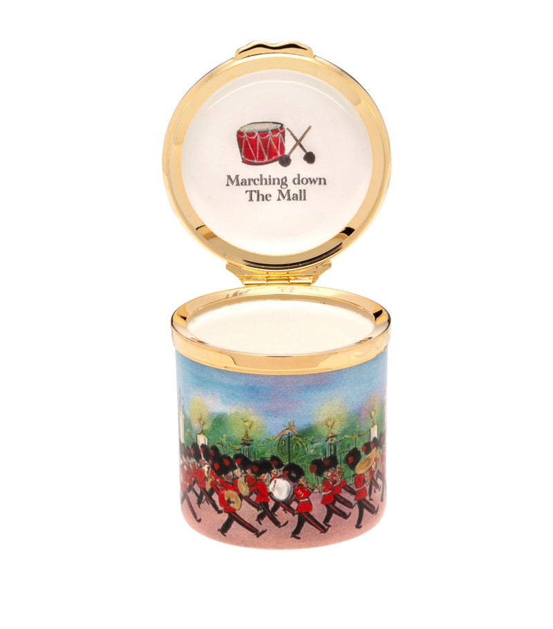 Halcyon Days Enamel Marching Down The Mall Box, UK version