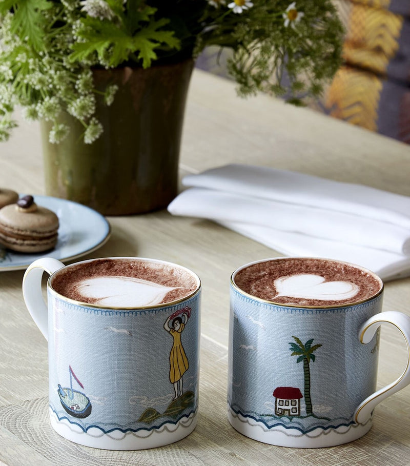Wedgwood Sailor's Farewell mug, UK version