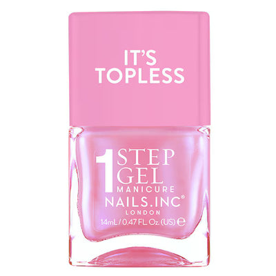Superdrug Nails.INC It's Topless Addison Pink Iridescent Polish 14ml - Kjøp online hos McGrocer