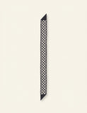 Prada silk tie triangle print 85cm - British product