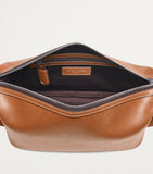 Aspinal of London Mount Street leather wash bag (British brand)