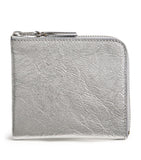 Comme des Garçons small leather half-zip wallet, UK version