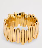 Suzanne Kalan Golden Jagged band ring in yellow gold, UK version