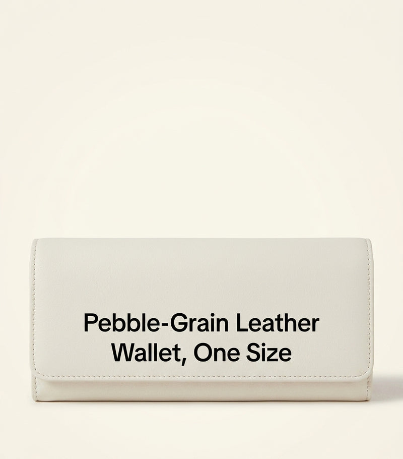 Mulberry leather continental wallet with grained finish, UK version