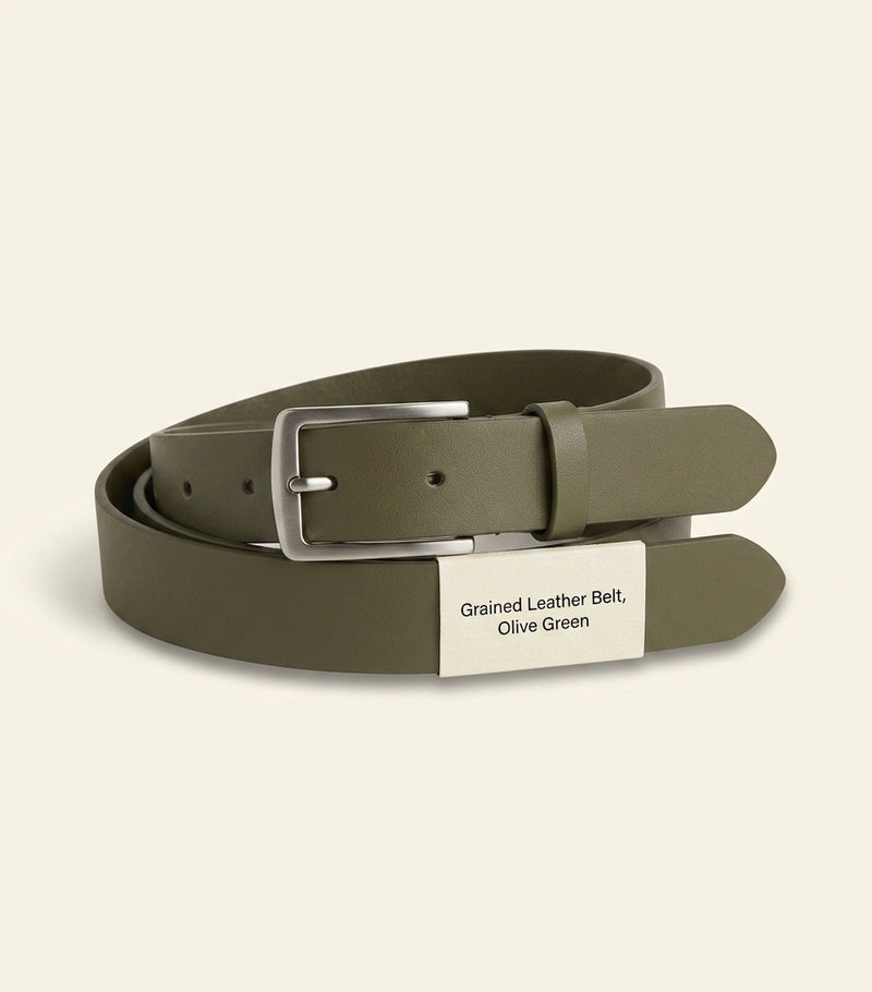 Cartier Santos de Cartier leather belt black (British brand)