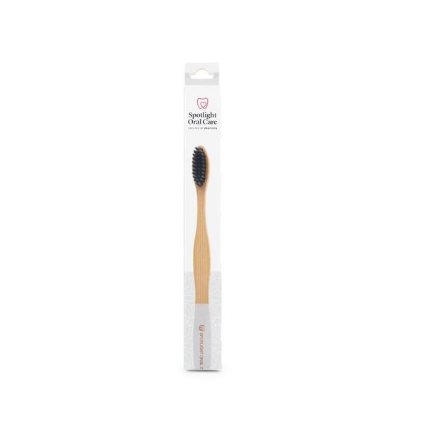 Spotlight Oral Care bamboo toothbrush, UK version