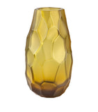 Lalique Silex crystal vase 14cm, UK version