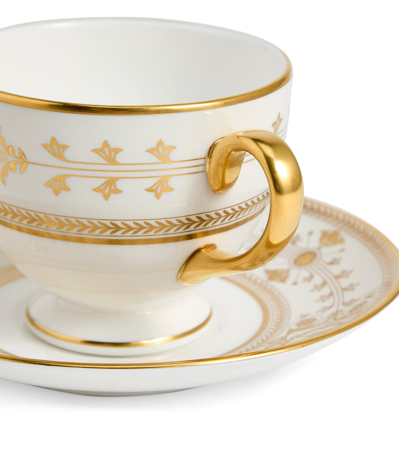 Wedgwood bone china Bacchus teacup and saucer (British brand)