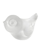 Lalique Piou-Piou Head Up crystal bird sculpture 5.5cm, UK version