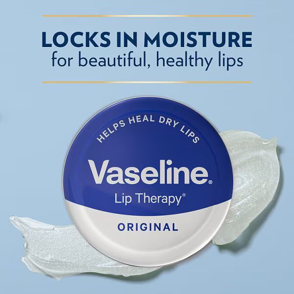 Vaseline Original Lip Balm Tin 20g (British brand)