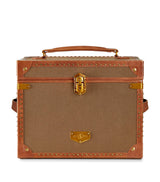 Harrods Vegan Leather Trunk Jewellery Organiser with Multiple Compartments- Buy online at McGrocer