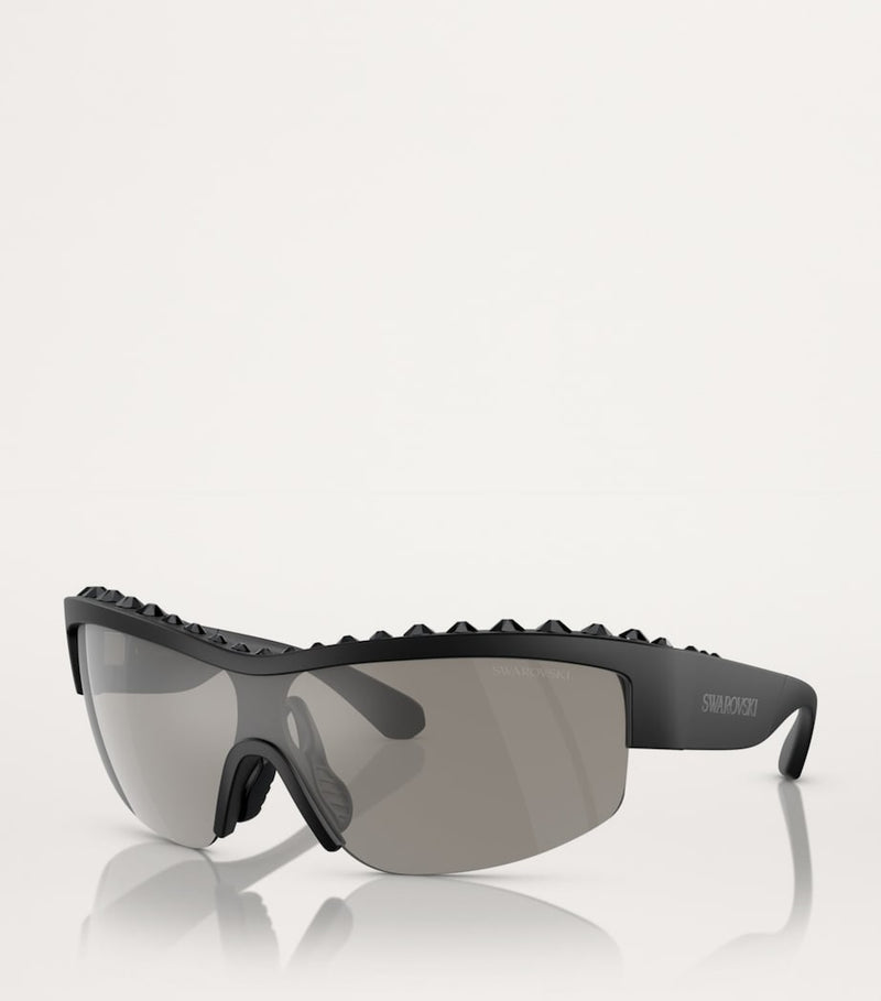 Swarovski SK6014 embellished sunglasses with crystals, UK version