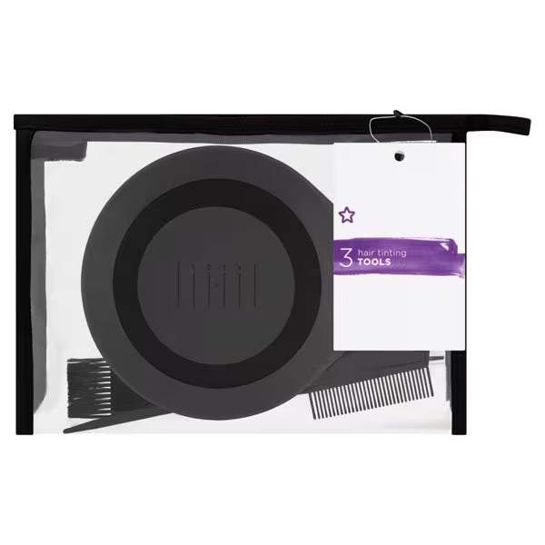 Superdrug Hair Tinting Tool Kit with Bowl and Brushes (British brand)