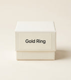 Cartier C de Cartier curved yellow gold wedding ring 4mm (British brand)