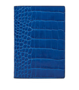 Harrods Smythson Croc-Embossed Leather Passport Cover Travel Accessory- Buy online at McGrocer
