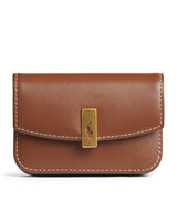 Harrods Polo Ralph Lauren Leather Flap ID Card Holder- Buy online at McGrocer