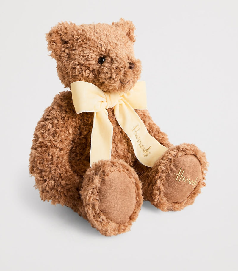 Harrods Curly Henry Bear teddy bear 24cm, UK version
