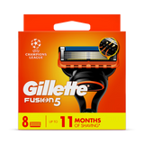 Holland & Barrett Gillette Fusion5 Razor Blade Refills for Men 8 Count- Buy online at McGrocer