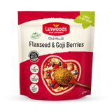 Holland & Barrett Linwoods Milled Flaxseed & Goji Berries Organic Superfood 425g- Buy online at McGrocer