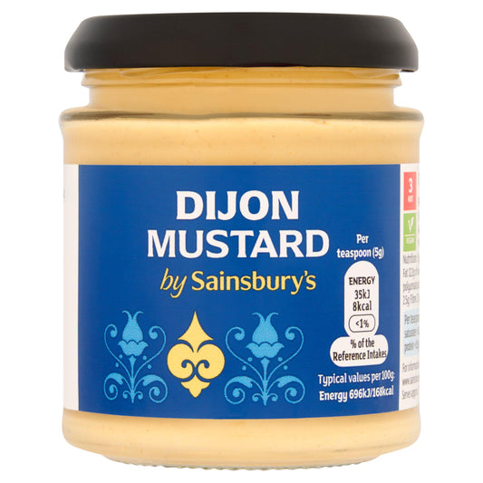Sainsbury's Dijon Mustard 185g GOODS Sainsburys   