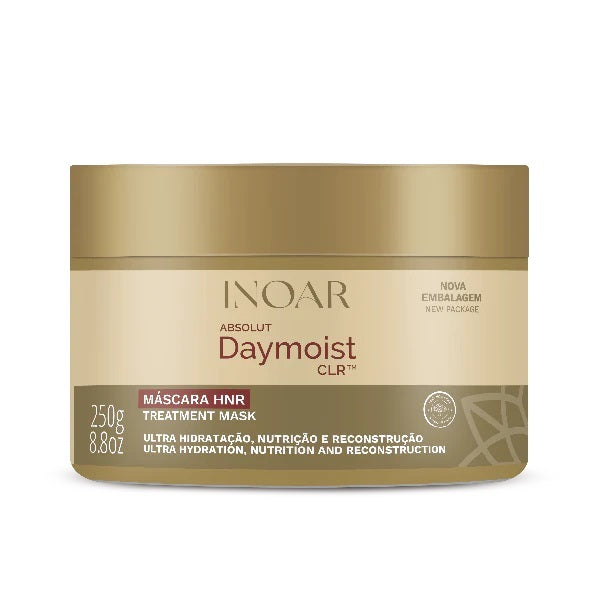Inoar Daymoist hair mask 250g vegan formula, UK version