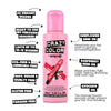 Crazy Color Vermillion Red semi permanent hair dye - British product