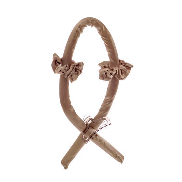 Danielle Creations heatless curls set rose gold satin - British product