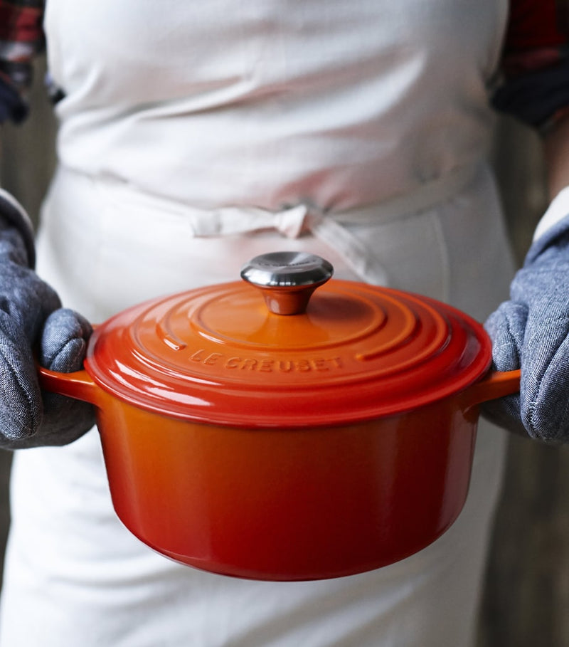 Le Creuset cast iron round casserole dish 20cm, UK version