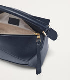 LOEWE small leather Puzzle Edge top-handle bag (British brand)