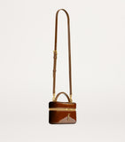 Saint Laurent Gaby patent leather top-handle bag - British product