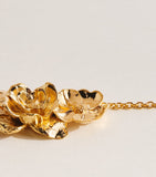 Chloé Bouquet choker necklace gold tone, imported from the UK