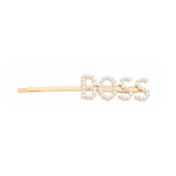 Superdrug Envie Pearl Letter Hairpins Boss Style Hair Accessories- Buy online at McGrocer
