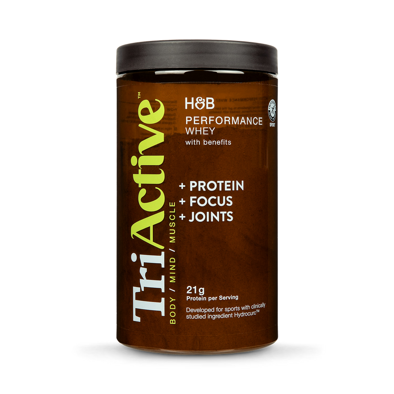 Tri Active whey protein blackcurrant 450g (British brand)