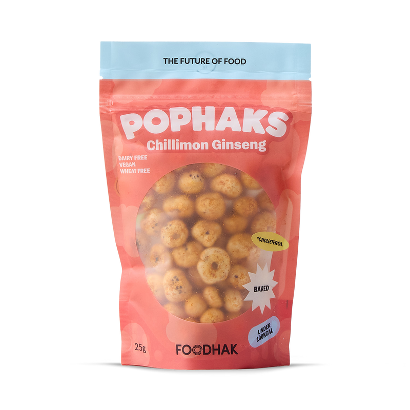 POPHAKS snack Chillimon Ginseng, imported from the UK