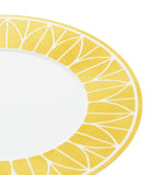 Christofle porcelain dinner plate Malmaison Riviera 27cm, imported from the UK